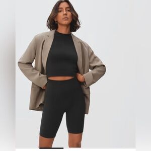 Everlane The Seamless bike shorts size XS/S Black new with tags